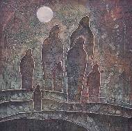 Монахи под Луной.