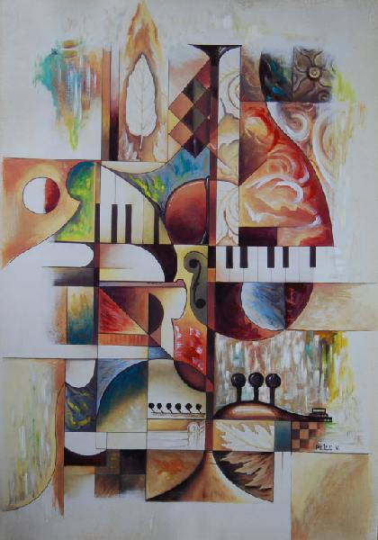  ,  , ,  , oil painting, klezmers, Judaica, art of Israel