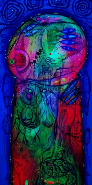 Spectral Eyes, RikiMurt, Psy, Trans, Art, fluro