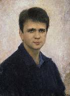 “Портрет Тимура Кизякова”. Холст, масло, 60х45 см., 1998 г.
