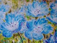 Голубые цветы 2