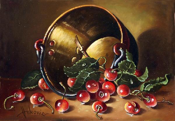  , , , ,  realism, still life, cherry