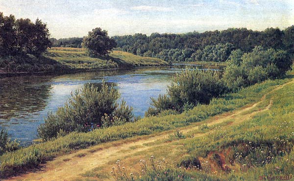 москва-река река вода дерево
