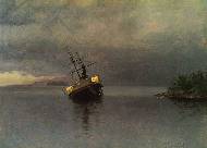 Wreck of the Ancon in Loring bay Alaska