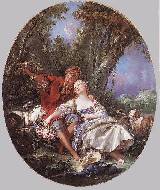 Shepherd and shepherdess