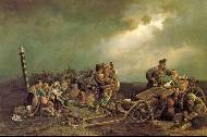Привал арестантов, 1861
