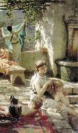 У водоема, 1895