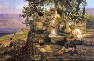 У источника, 1898