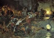 Тризна дружинников Святослава после боя под Доростолом в 971 году