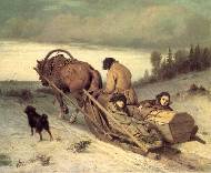 Проводы покойника, 1865