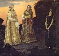 Три царевны подземного царства, 1879-1881. Первый вариант