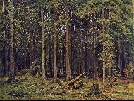 Лес в Мордвинове, 1890