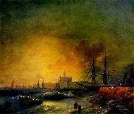 Малага. Холст, масло. 1854 г.