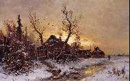Зимний пейзаж, 1895