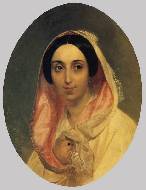 Портрет А. А. Багратион, 1849