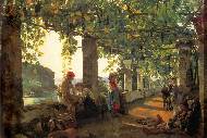 Веранда, обвитая виноградом, 1828