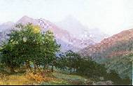 Дубы в горах Каррары, 1868