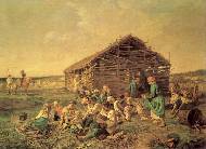 Отдых на сенокосе, 1861