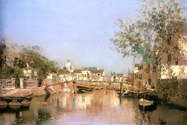канал венеция вода мост
