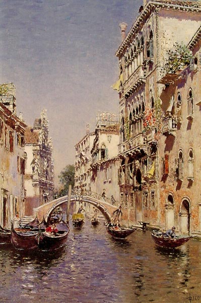 венеция вода канал лодка гондола
