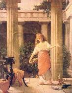 In the Peristyle, 1874