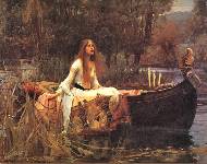 The lady of Shalott, 1888