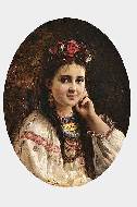 Юная русская красавица