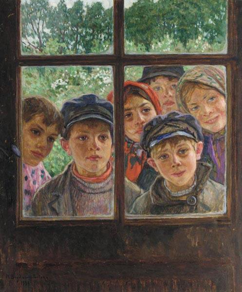 окно дети ребенок