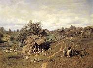 Полдень в деревне. 1863