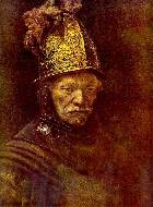 Мужчина в золотом шлеме. 1651г.