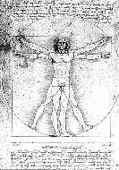 Человек по Витрувию, около 1490 г., 34,3 x 24,5 см.