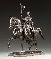 Queen Victoria on horseback