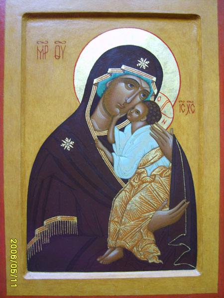 икона, Пресвятая Богородица