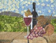   . Still life with grapes.