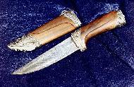 Нож охотничий в ножнах. 1998