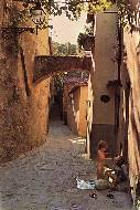 Флоренция. Солнце в переулке, 1960е