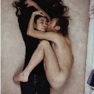 John Lennon and Yoko Ono. The Dakota, New York