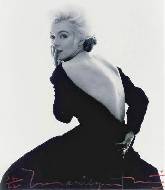 Marilyn in black dress, 1962