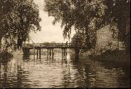 Newnham bridge on the lesser ouse, early 20th century