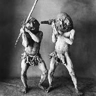 Two Asaro Mudmen