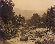 The Miners bridge on the Llugwy, North Wales, 1857
